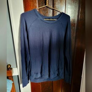 Athleta Blue Crewneck Sweatshirt